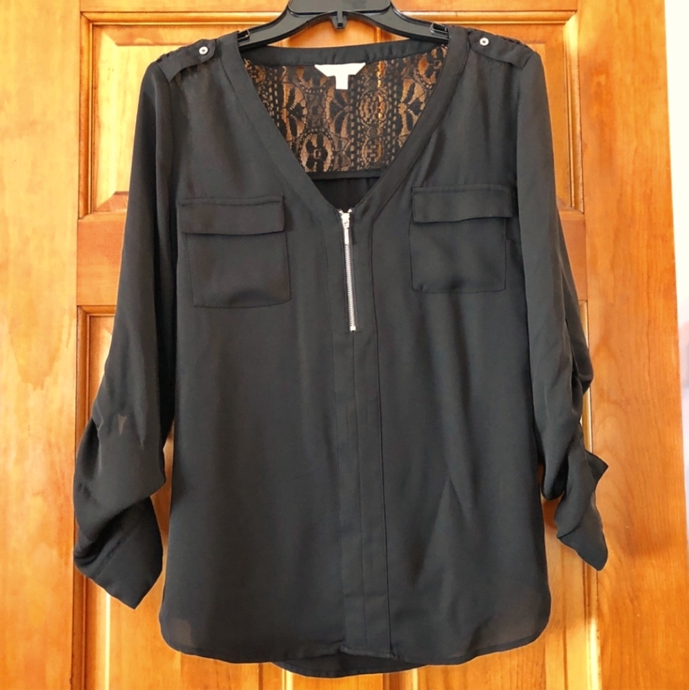 Candie's M Long Sleeve Blouse